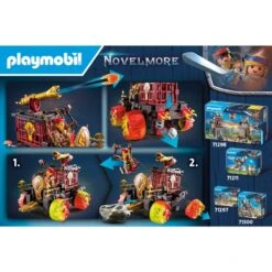 PLAYMOBIL 71299 Novelmore Burnham Raiders - Feuerkampfwagen, Konstruktionsspielzeug 23 PLAYMOBIL 71299 Novelmore Burnham Raiders - Feuerkampfwagen, Konstruktionsspielzeug -Ravensburger Verkäufe PLAYMOBIL 71299 Novelmore Burnham Raiders Feuerkampfwagen Konstruktionsspielzeug@@1889045 11