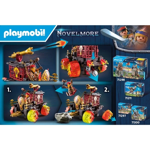 PLAYMOBIL 71299 Novelmore Burnham Raiders - Feuerkampfwagen, Konstruktionsspielzeug 12 PLAYMOBIL 71299 Novelmore Burnham Raiders - Feuerkampfwagen, Konstruktionsspielzeug – Bild 12