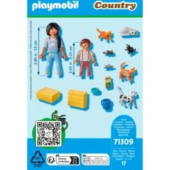 PLAYMOBIL 71309 Country Katzenfamilie, Konstruktionsspielzeug -Ravensburger Verkäufe PLAYMOBIL 71309 Country Katzenfamilie Konstruktionsspielzeug@@1889115 3