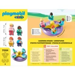 PLAYMOBIL 71324 1.2.3 Zahlenkarussell, Konstruktionsspielzeug -Ravensburger Verkäufe PLAYMOBIL 71324 1 2 3 Zahlenkarussell Konstruktionsspielzeug@@1889197 5