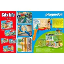 PLAYMOBIL 71327 City Life Große Schule, Konstruktionsspielzeug -Ravensburger Verkäufe PLAYMOBIL 71327 City Life Gro e Schule Konstruktionsspielzeug@@1889116 7