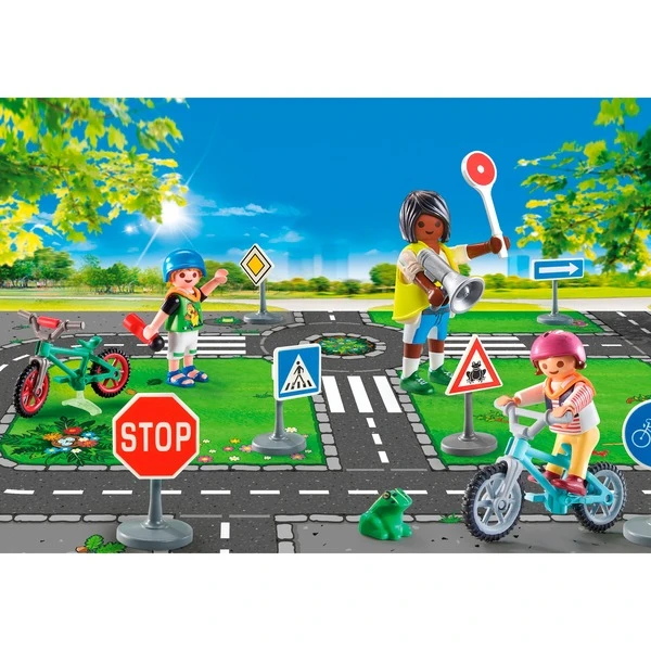 PLAYMOBIL 71332 City Life Fahrradparcours, Konstruktionsspielzeug 3 PLAYMOBIL 71332 City Life Fahrradparcours, Konstruktionsspielzeug – Bild 3
