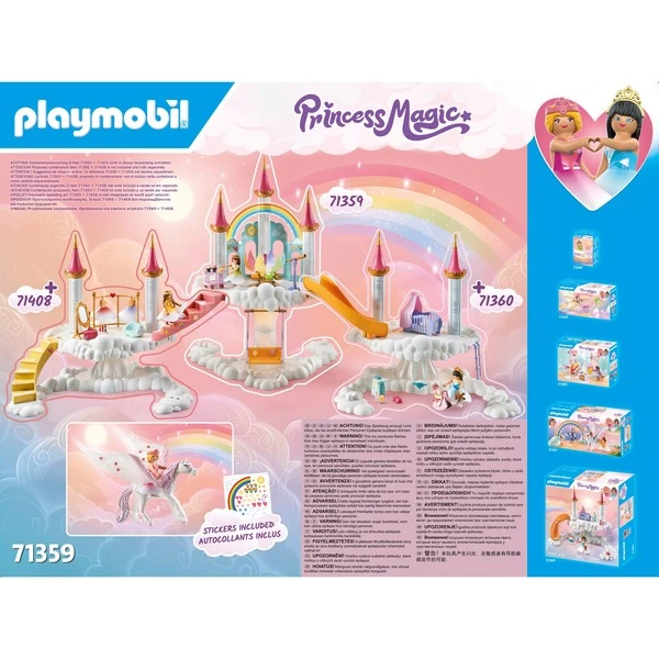 PLAYMOBIL 71359 Princess Magic Himmlisches Regenbogenschloss, Konstruktionsspielzeug 9 PLAYMOBIL 71359 Princess Magic Himmlisches Regenbogenschloss, Konstruktionsspielzeug – Bild 9