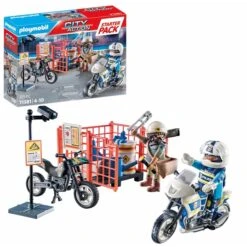 PLAYMOBIL 71381 City Action Starter Pack Polizei, Konstruktionsspielzeug -Ravensburger Verkäufe PLAYMOBIL 71381 City Action Starter Pack Polizei Konstruktionsspielzeug@@1889176 4
