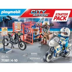 PLAYMOBIL 71381 City Action Starter Pack Polizei, Konstruktionsspielzeug -Ravensburger Verkäufe PLAYMOBIL 71381 City Action Starter Pack Polizei Konstruktionsspielzeug@@1889176 5