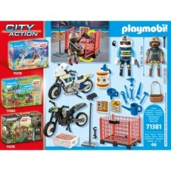 PLAYMOBIL 71381 City Action Starter Pack Polizei, Konstruktionsspielzeug -Ravensburger Verkäufe PLAYMOBIL 71381 City Action Starter Pack Polizei Konstruktionsspielzeug@@1889176 6