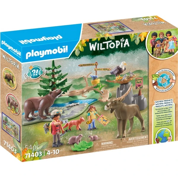 PLAYMOBIL 71403 Wiltopia Abstecher Zu Den Tieren Nordamerikas, Konstruktionsspielzeug 1 PLAYMOBIL 71403 Wiltopia Abstecher Zu Den Tieren Nordamerikas, Konstruktionsspielzeug