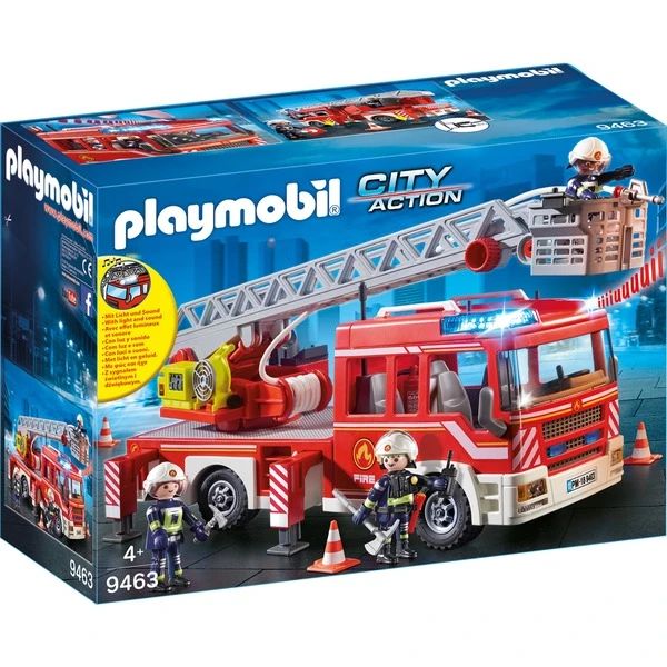 PLAYMOBIL 9463 City Action Feuerwehr-Leiterfahrzeug, Konstruktionsspielzeug 1 PLAYMOBIL 9463 City Action Feuerwehr-Leiterfahrzeug, Konstruktionsspielzeug