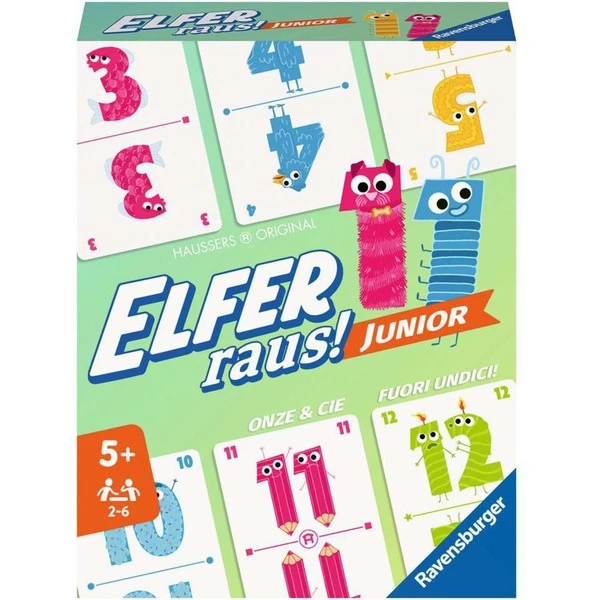 Ravensburger Elfer Raus! Junior, Kartenspiel 1 Ravensburger Elfer Raus! Junior, Kartenspiel
