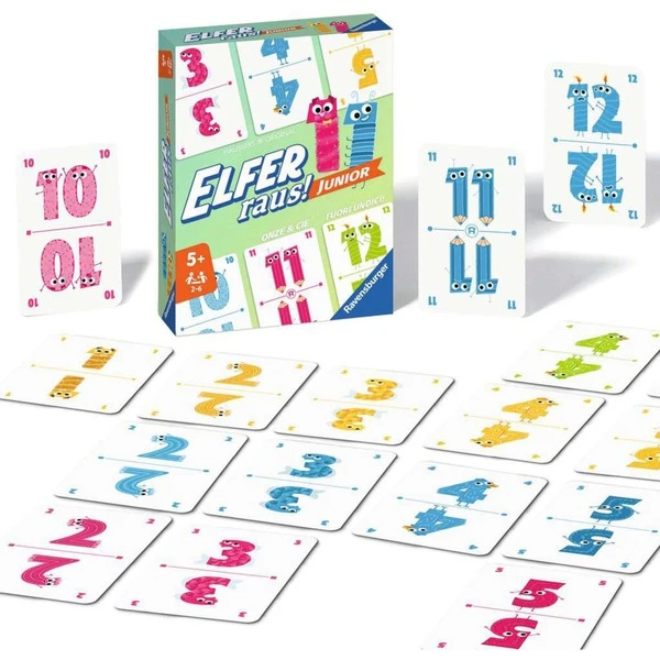 Ravensburger Elfer Raus! Junior, Kartenspiel 2 Ravensburger Elfer Raus! Junior, Kartenspiel – Bild 2
