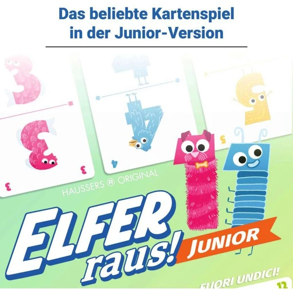 Ravensburger Elfer Raus! Junior, Kartenspiel 3 Ravensburger Elfer Raus! Junior, Kartenspiel – Bild 3