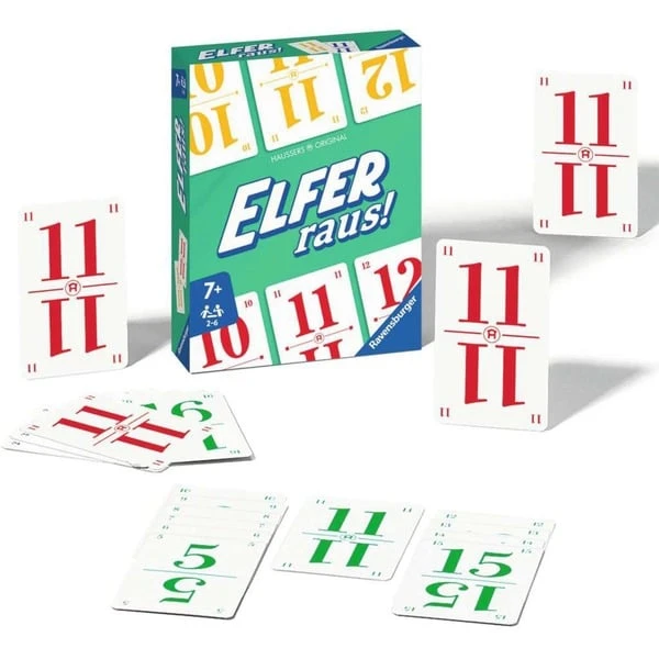 Ravensburger Elfer Raus!, Kartenspiel 2 Ravensburger Elfer Raus!, Kartenspiel – Bild 2