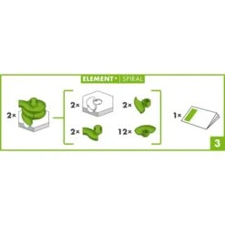 Ravensburger GraviTrax Element Spiral, Bahn -Ravensburger Verkäufe Ravensburger GraviTrax Element Spiral Bahn@@1913147 3