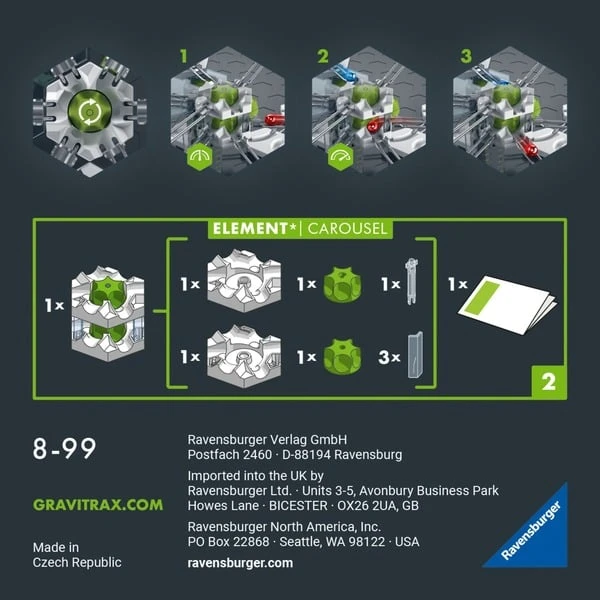 Ravensburger GraviTrax PRO Element Carousel, Bahn 5 Ravensburger GraviTrax PRO Element Carousel, Bahn – Bild 5