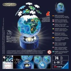Ravensburger Nachtlicht - Erde Bei Nacht, Puzzle -Ravensburger Verkäufe Ravensburger Nachtlicht Erde bei Nacht Puzzle@@1452114 2