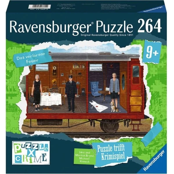 Ravensburger Puzzle X Crime: Das Verlorene Feuer 1 Ravensburger Puzzle X Crime: Das Verlorene Feuer
