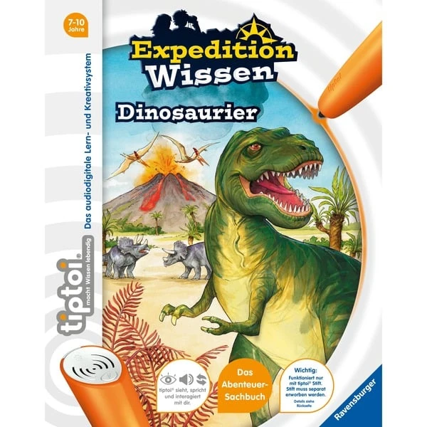 Ravensburger Tiptoi Expedition Wissen: Dinosaurier, Lernbuch 1 Ravensburger Tiptoi Expedition Wissen: Dinosaurier, Lernbuch