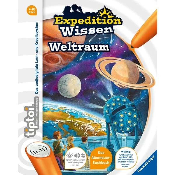 Ravensburger Tiptoi Expedition Wissen: Weltraum, Lernbuch 1 Ravensburger Tiptoi Expedition Wissen: Weltraum, Lernbuch