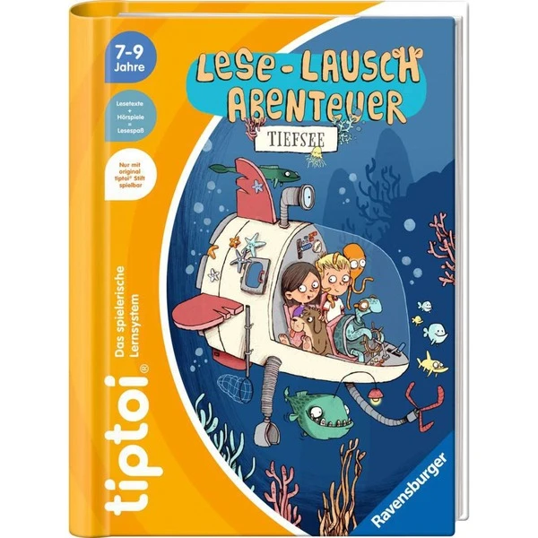 Ravensburger Tiptoi Lese-Lausch-Abenteuer: Tiefsee, Lernbuch 1 Ravensburger Tiptoi Lese-Lausch-Abenteuer: Tiefsee, Lernbuch