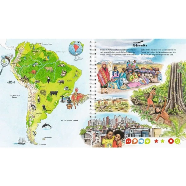 Ravensburger Tiptoi Mein Großer Weltatlas, Lernbuch 3 Ravensburger Tiptoi Mein Großer Weltatlas, Lernbuch – Bild 3