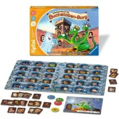 Ravensburger Tiptoi Schatzsuche In Der Buchstabenburg, Brettspiel -Ravensburger Verkäufe Ravensburger tiptoi Schatzsuche in der Buchstabenburg Brettspiel@@1876109 2