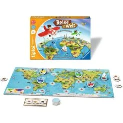 Ravensburger Tiptoi Unsere Reise Um Die Welt, Brettspiel -Ravensburger Verkäufe Ravensburger tiptoi Unsere Reise um die Welt Brettspiel@@1876108 2