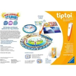 Ravensburger Tiptoi Wir Lernen Die Uhr, Brettspiel 7 Ravensburger Tiptoi Wir Lernen Die Uhr, Brettspiel -Ravensburger Verkäufe Ravensburger tiptoi Wir lernen die Uhr Brettspiel@@1876119 3