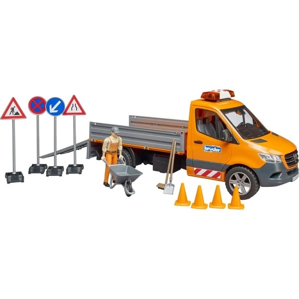 Bruder MB Sprinter Kommunal Mit Light & Sound Modul, Modellfahrzeug 1 Bruder MB Sprinter Kommunal Mit Light & Sound Modul, Modellfahrzeug